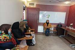 جلسه آموزشی مقاومت آنتی بیوتیک ها در سرای محله بهجت آباد
