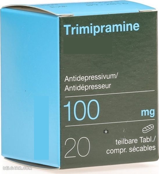 راهنمای تجویز داروی تریمیپرامین 
