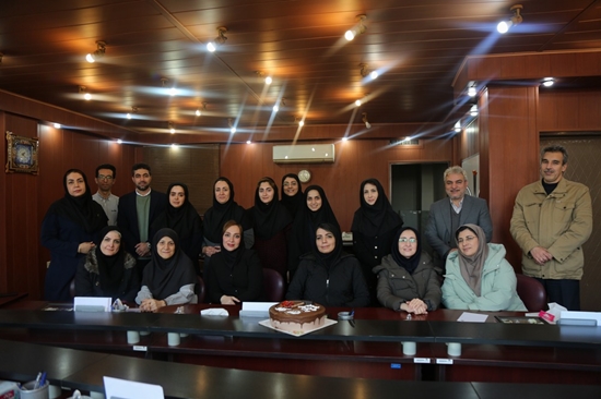 جشن تولد همکاران بهمن ماهی در معاونت غذا و دارو دانشگاه علوم پزشکی تهران  