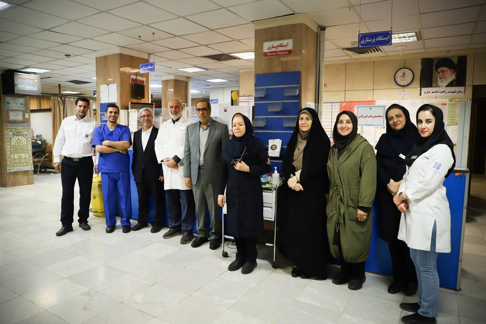 بازدید معاون غذا و دارو دانشگاه علوم پزشکی از بیمارستان های سینا و بهارلو